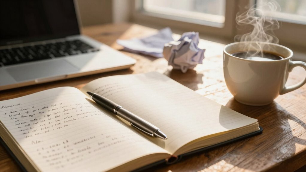write things down early