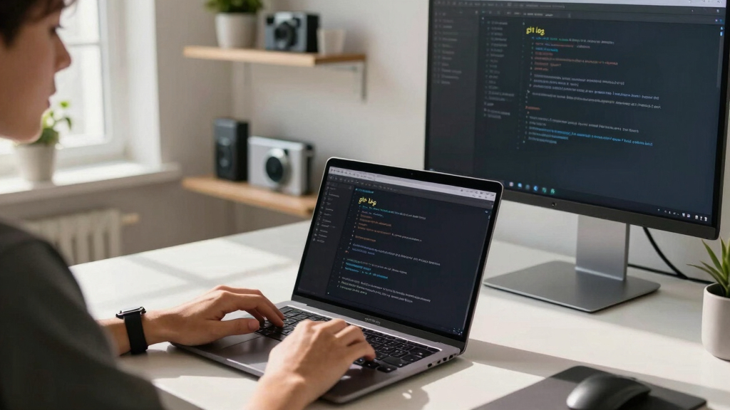 The git history command