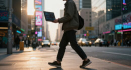 A Walkable ASCII Cyberpunk City In One HTML File [Video]