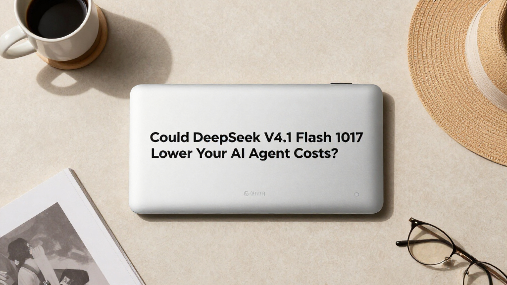 Could DeepSeek V4.1 Flash 1017 Lower Your AI Agent Costs?