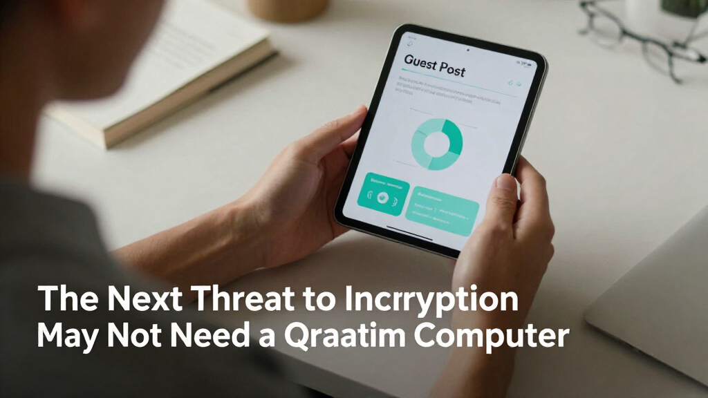 Guest Post: The Next Threat To Encryption May Not Need A Quantum Computer
