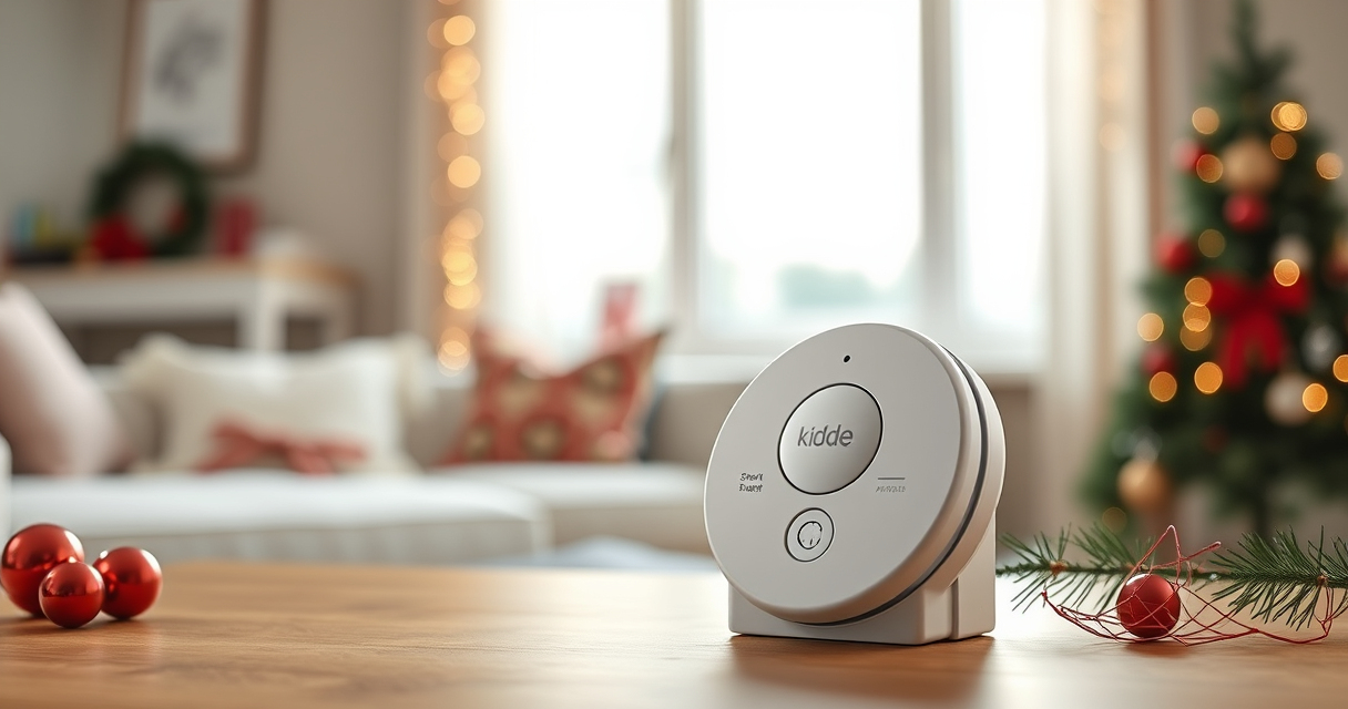 Kidde Smart Smoke Detector: A Smarter Holiday Safety Upgrade